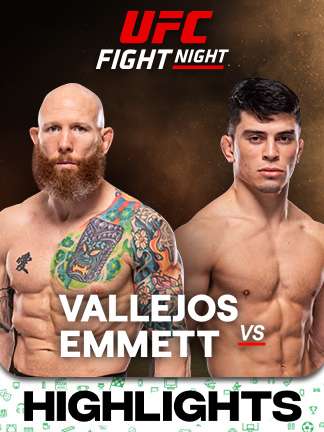 UFC Fight Night - Emmett vs Vallejos