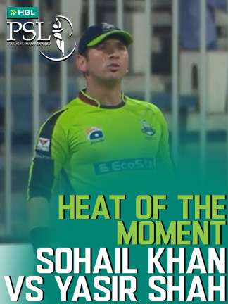PSL - Yasir Shah vs Sohail Khan