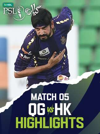 Quetta Gladiators vs Hyderabad Kingsmen - Highlights