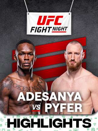 UFC Fight Night - Adesanya vs Pyfer
