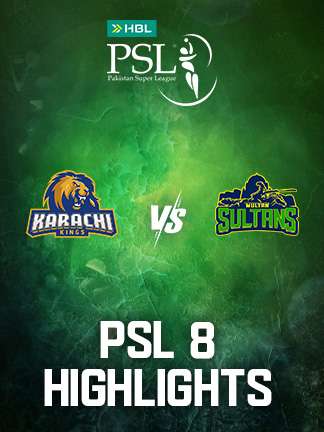 PSL 8 - KK vs MS - Highlights - M 14