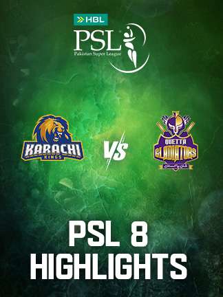 PSL 8 - KK vs QG - Highlights - 22