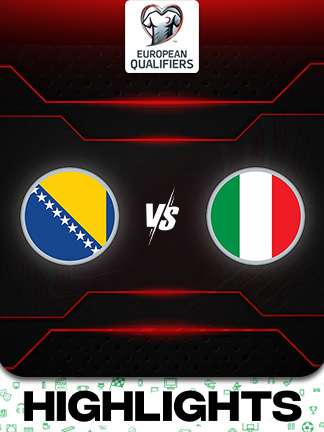 European Qualifiers 2026 - Bosnia and Herzegovina vs Italy