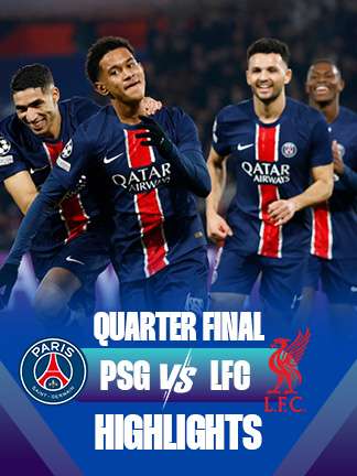 UCL 2025/26 - PSG vs Liverpool - QF - Leg 1