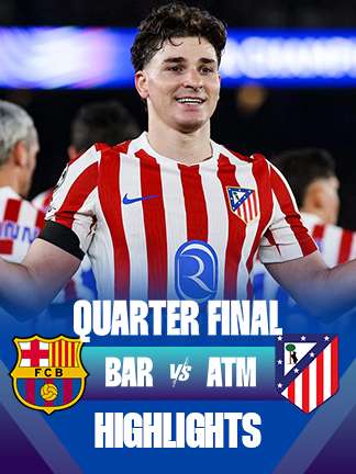 UCL 2025/26 - Barcelona vs Atletico Madrid - QF - Leg 1
