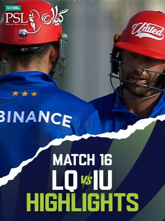 Lahore Qalandars vs Islamabad United - Highlights