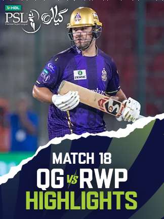 Quetta Gladiators vs Rawalpindiz - Highlights