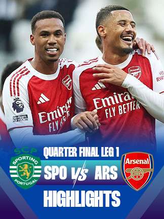 UCL 2025/26 - Sporting vs Arsenal - QF - Leg 1