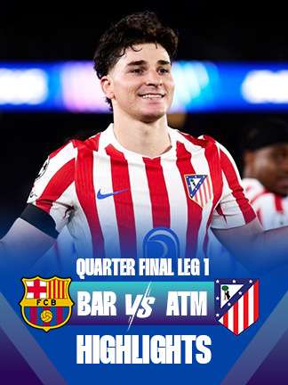 UCL 2025/26 - Barcelona vs Atletico Madrid - QF - Leg 1