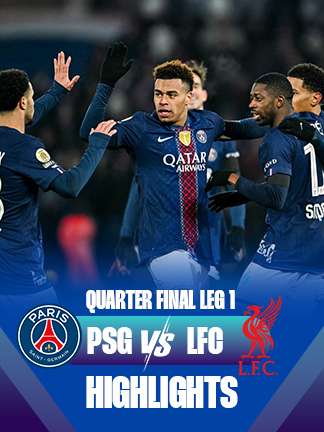 UCL 2025/26 - PSG vs Liverpool - QF - Leg 1