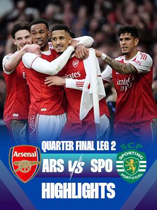 UCL 2025/26 - Arsenal vs Sporting - QF - Leg 2