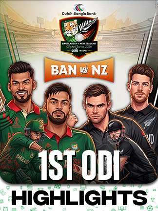 New Zealand vs Bangladesh 2026 - 1st ODI - Highlights
