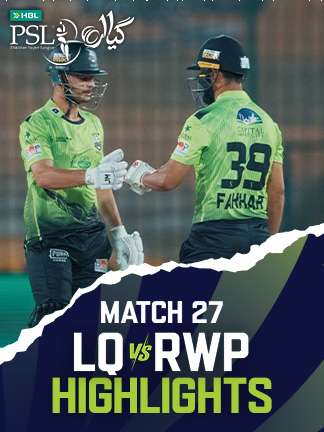 Lahore Qalandars vs Rawalpindi Pindiz - Highlights