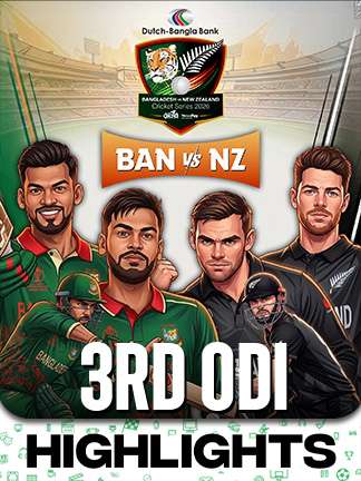 New Zealand vs Bangladesh 2026 - 3rd ODI - Highlights