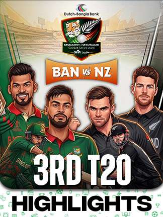 New Zealand vs Bangladesh 2026 - 3rd T20 - Highlights