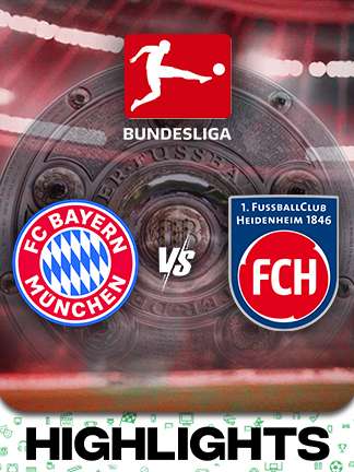 Bundesliga 2025/26 - Bayern vs Heidenheim