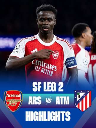 UCL 2025/26 - Arsenal vs Atletico Madrid - SF Leg 2