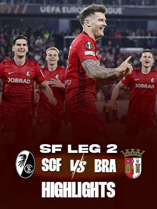 Europa League 2025/26 - SC Freiburg vs Braga - SF Leg 2