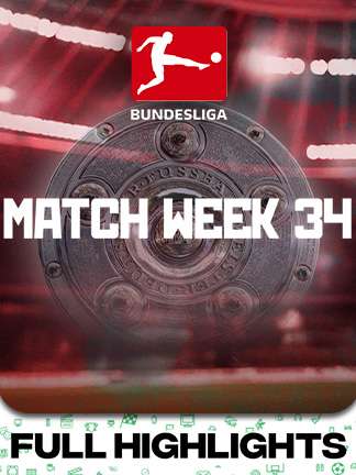 Bundesliga 2025/26 - Match Week 34