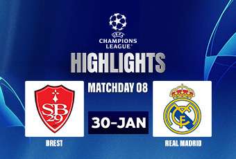 UCL 2024/25 - Stade Brestois 29 vs Real Madrid C.F