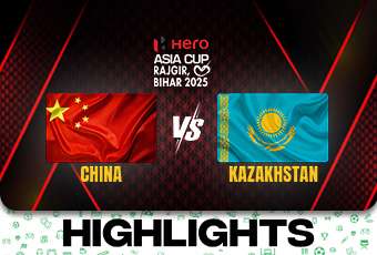 China vs Kazakhstan - Highlights - Hero Asia Cup 2025