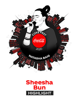 Sheesha Bun Natasha Baig - Coke Fest 2020