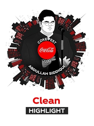 Clean Abdullah Siddiqui - Coke Fest 2020