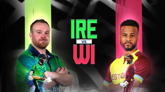 Ireland vs West Indies Live - 1st T20
