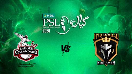 Lahore Qalandars vs Hyderabad Kingsmen Live