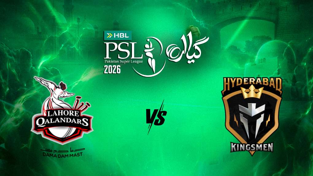 Lahore Qalandars vs Hyderabad Kingsmen Live