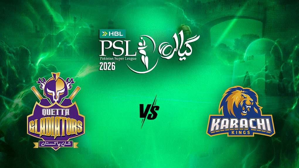 Quetta Gladiators vs Karachi Kings Live