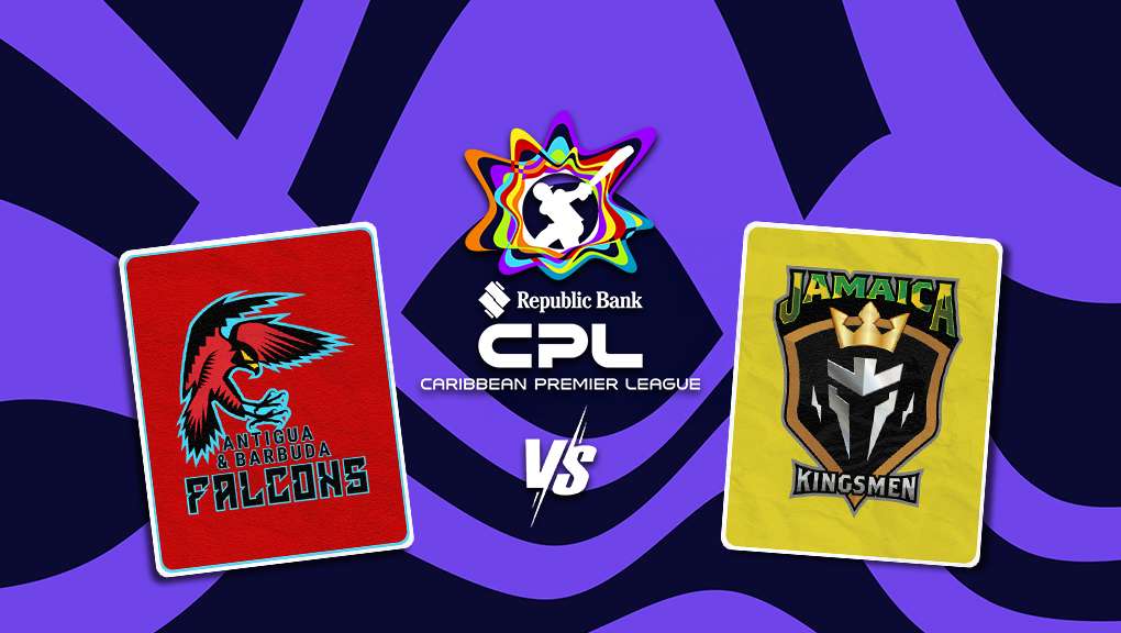 Antigua and Barbuda Falcons vs Jamaica Kingsmen | Caribbean Premier League 2026 2