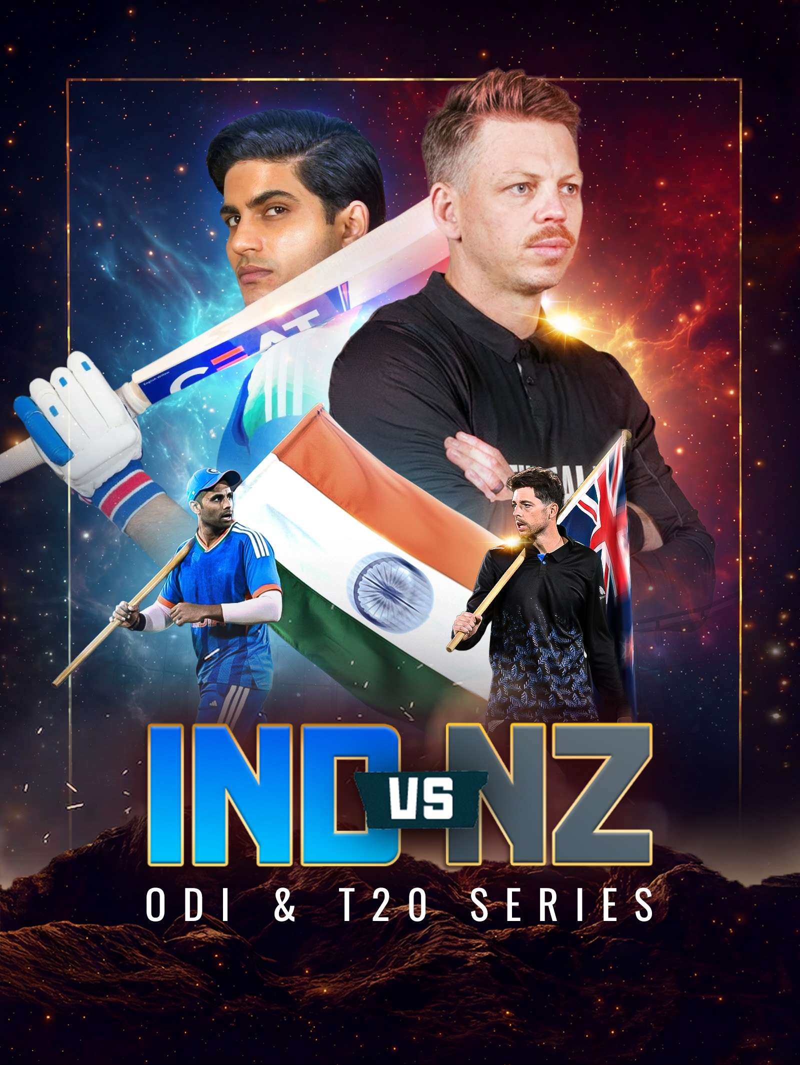 New Zealand Tour of India 2026