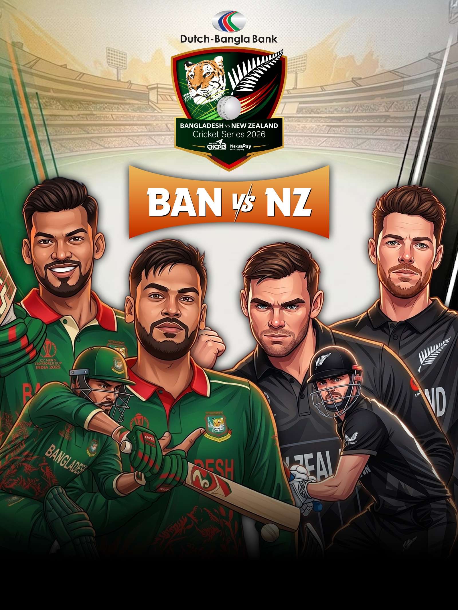 New Zealand Tour of Bangladesh 2026