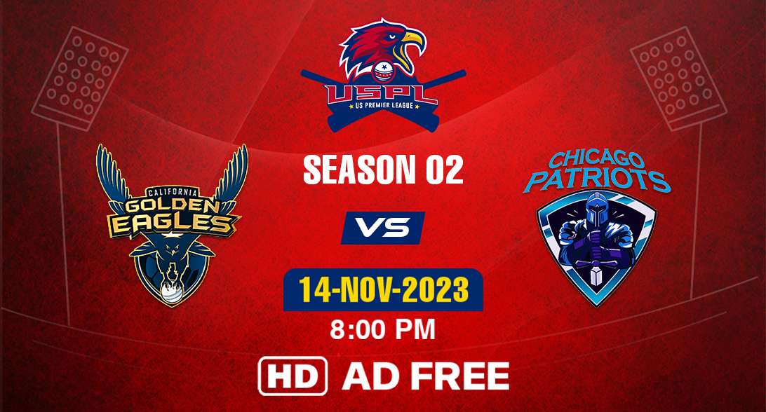 How to Watch California Golden Eagles Vs Chicago Patriots Live in HD | US PREMIER LEAGUE 