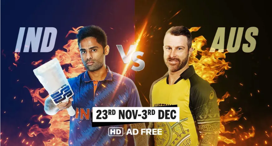 How to Watch India vs Australia T20 series Live Stream