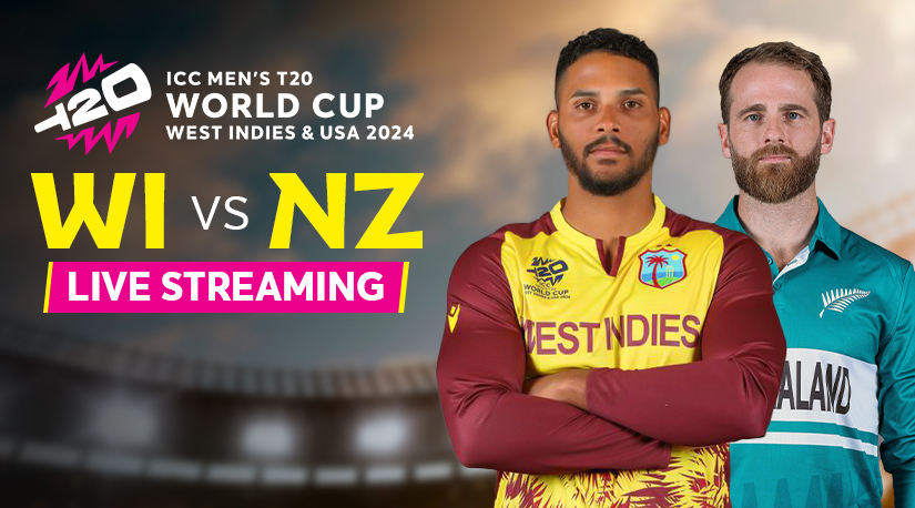 WI vs NZ Live Streaming: When & Where To Watch Match 26 of CWC 2024 In Pakistan, India, West Indies, & New Zealand