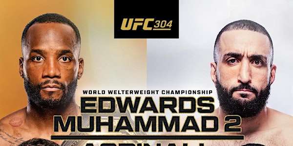 UFC 304: EDWARDS vs MUHAMMAD 2 Live Streaming