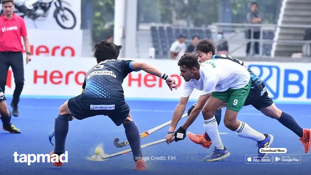 Pakistan Edge Japan 3–2 in Thrilling FIH Hockey Nations Cup Upset