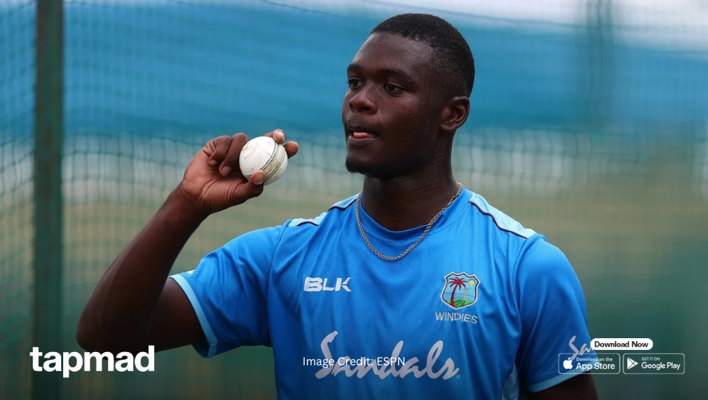 Jayden Seales fined over “dressing room” send-off in Barbados Test