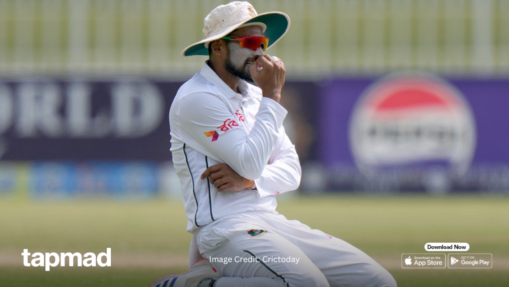 Najmul Hossain Shanto resigns as Bangladesh Test captain after Sri Lanka series loss