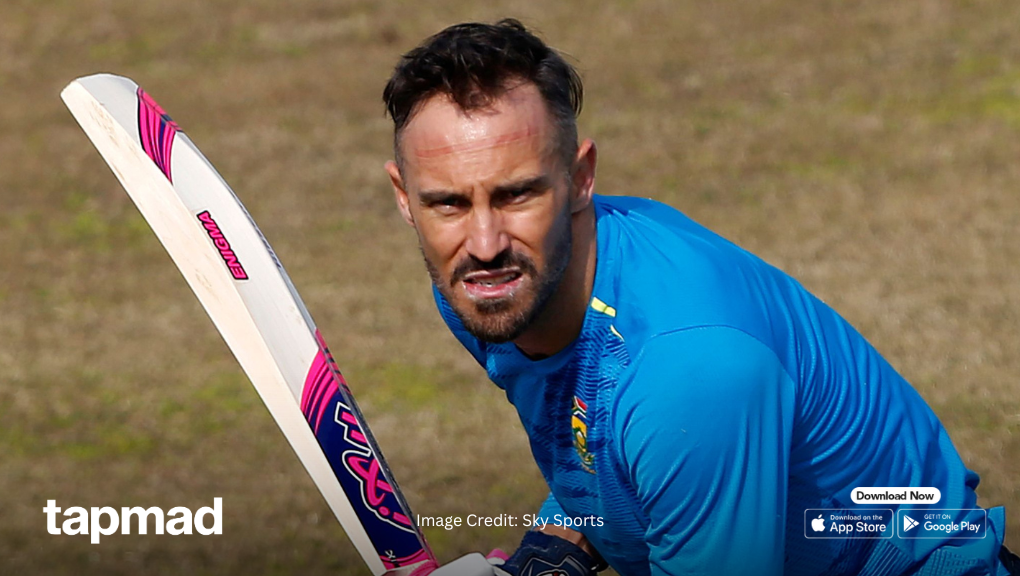 Faf du Plessis breaks Babar Azam's T20 captaincy century record
