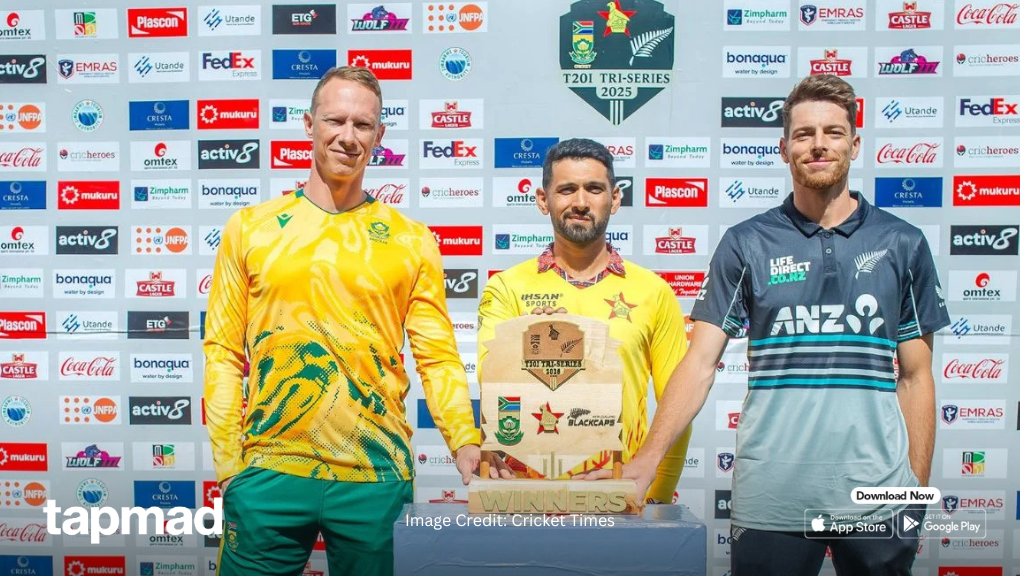 Zimbabwe Tri‑Series kicks off today — Stream all the live action on tapmad