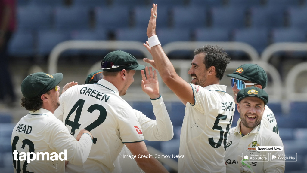 Australia bowl out West Indies for just 27 to seal 3-0 Test sweep