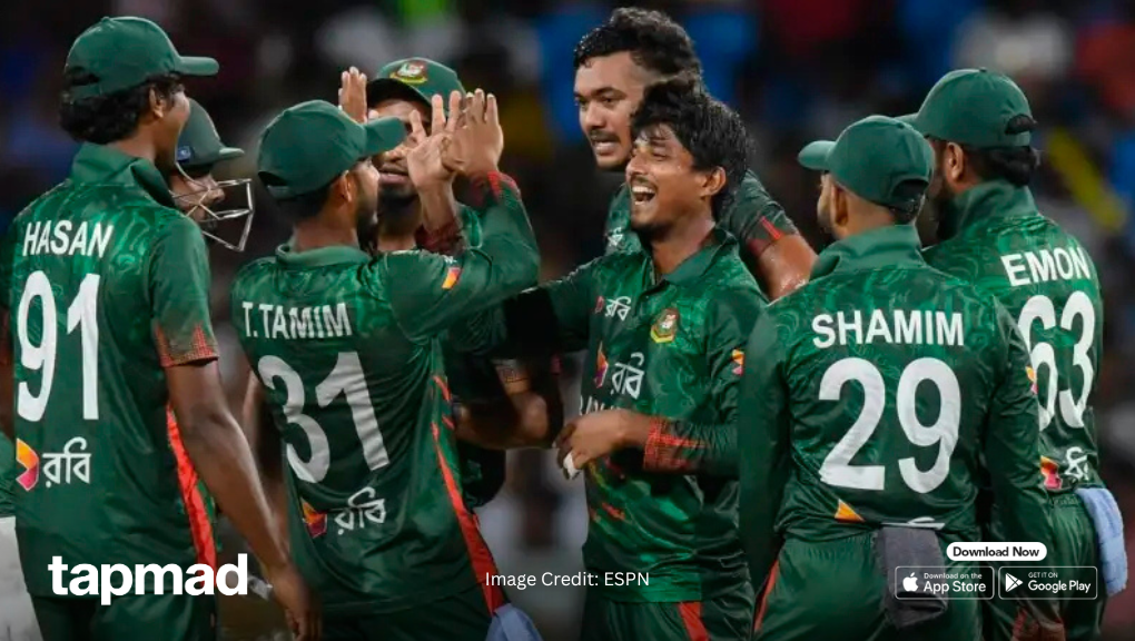 Mahedi, Tanzid Lead Bangladesh to Landmark T20I Series Win in Sri Lanka