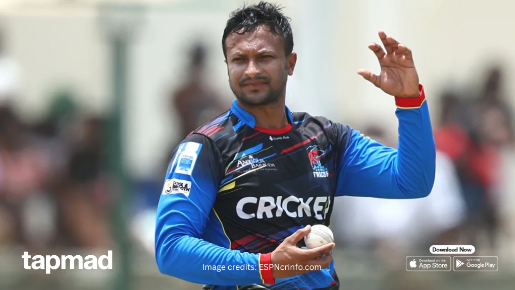 Shakib Joins 500 Club as Falcons Strengthen Grip on CPL 2025