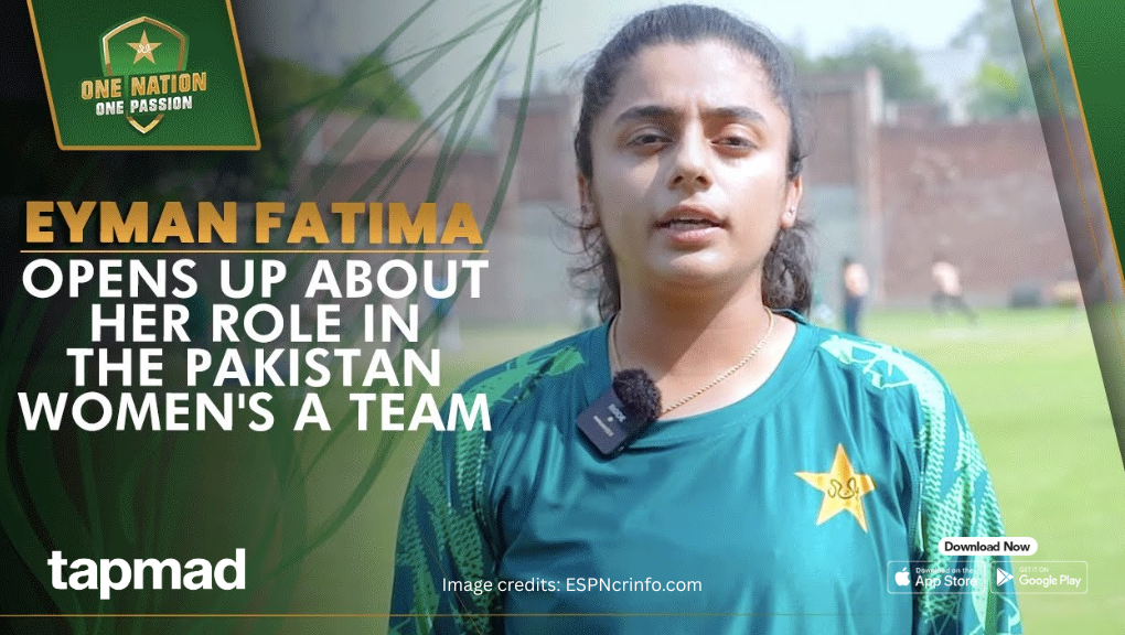 Pakistan Name Eyman Fatima in Squad for Women’s ODI World Cup