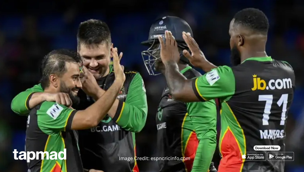 CPL 2025: Tight race at the halfway stage