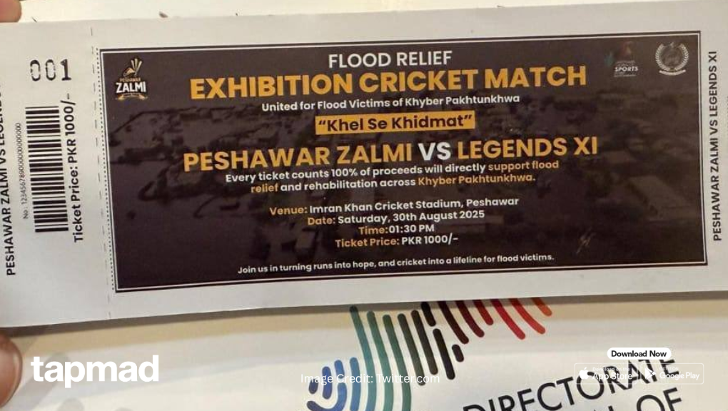 Peshawar Zalmi to Host Flood Relief Exhibition Match: “Khel Se Khidmat”