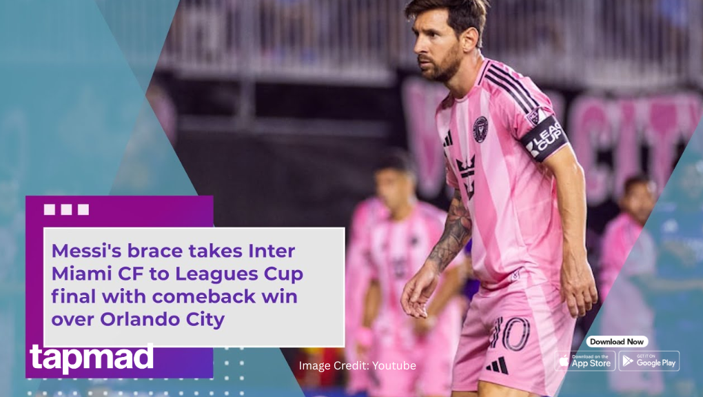 Messi Brace Sends Inter Miami to Leagues Cup Final in Classic Comeback